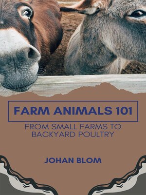 cover image of Farm Animals 101